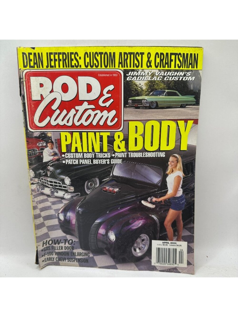Rod & Custom Magazine Paint & Body Issue April 2000 A Petersen Publication